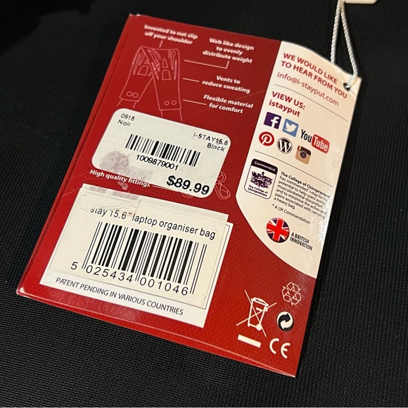 I-stay 15.6 inch laptop/organizer bag - Picture 5 of 6